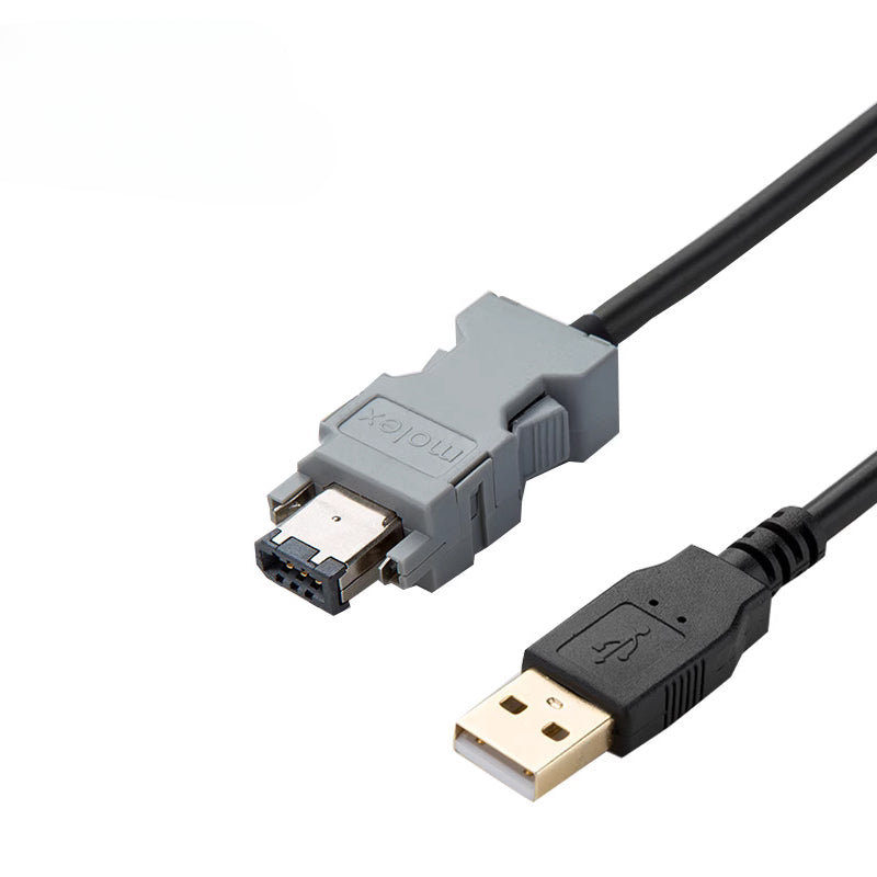 Servo Motor  Programming Cable Download Cable USB-ASD-CNUSOA08 for Delta ASDA-B2 AB Serial CN3