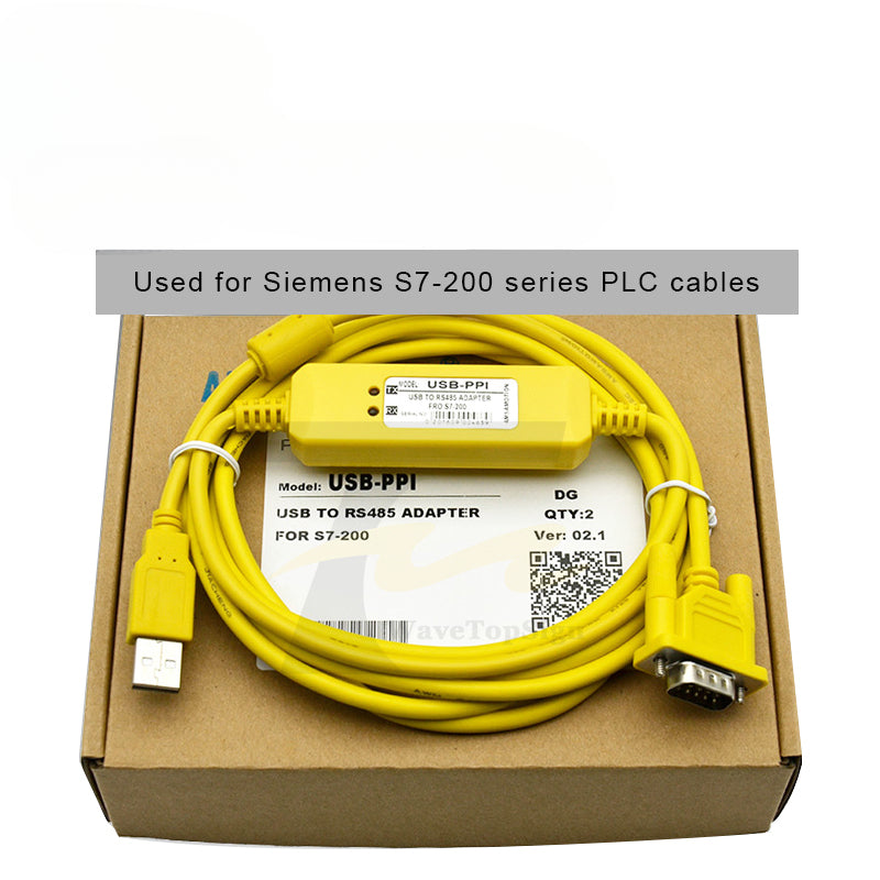 PLC Programming Cable Communication Data Cable  Download Cable USB-PPI+ for Siemens S7-200