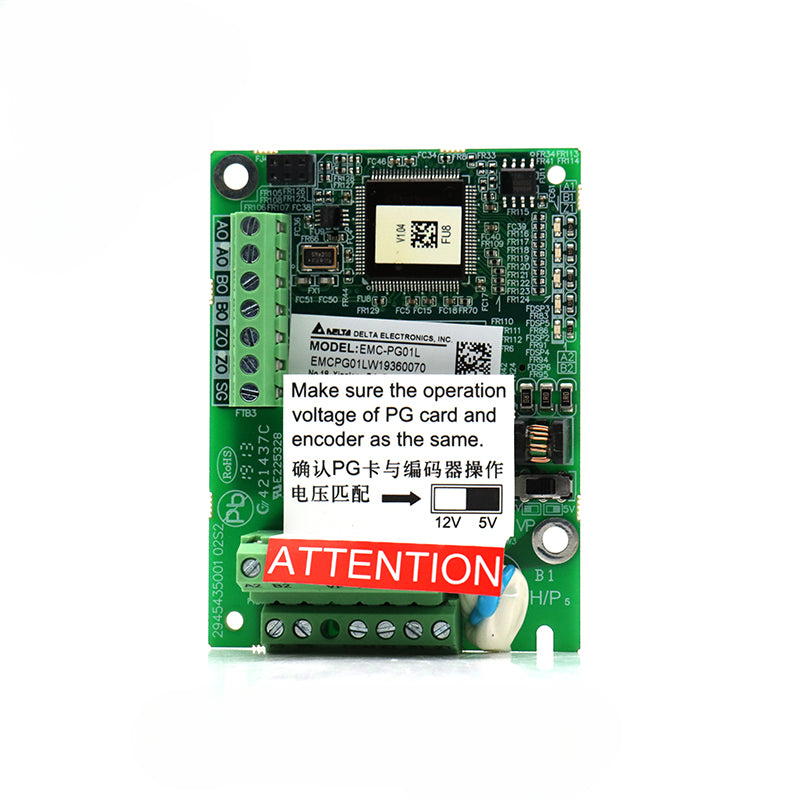 Delta Inverter PG Card EMC-PG01L