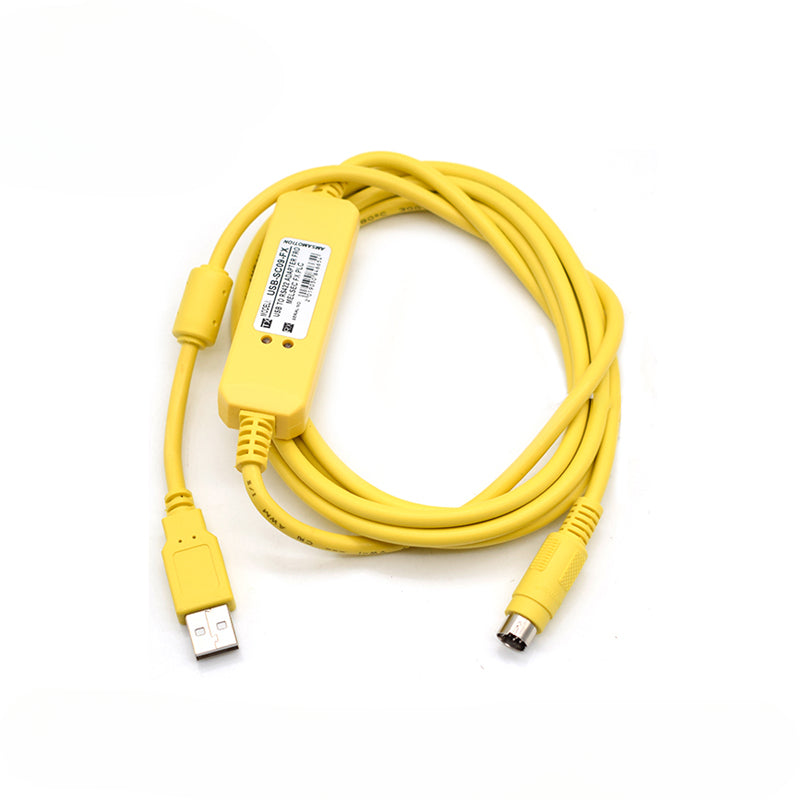 wavetopsign-plc-programming-cable-data-download-cable-usb-sc09-fx-for-mitsubishi-fx1n-fx2n-fx1s-fx3u