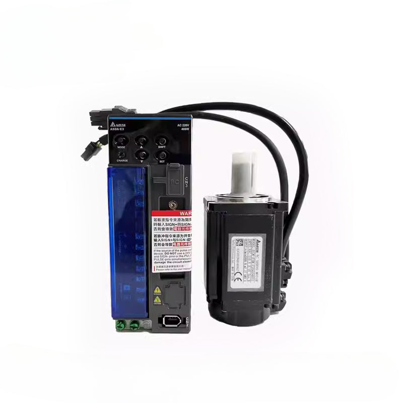 Delta E3 Series 400w Servo Driver ASD-E3-0421-L Servo Motor ECM-E3M-C20604RSE ECM-E3M-C20604SSE ECM-E3M-C20807SSE with 3M Cable