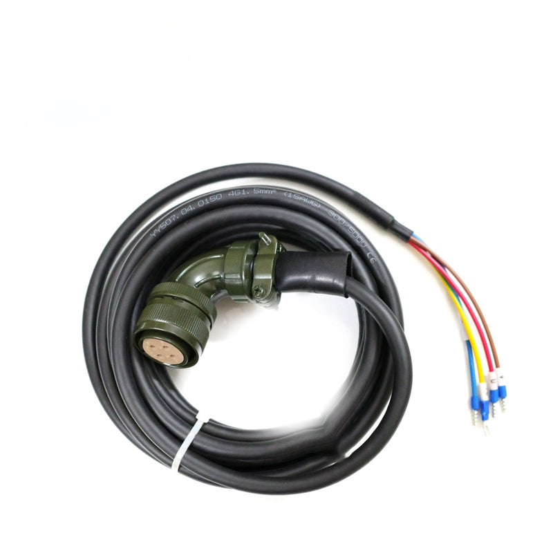 Boding-auto Servo Motor Power Cable MFMCD0032ECD 3M 5M 8M 10M for Panasonic A4 A5 A6 Series