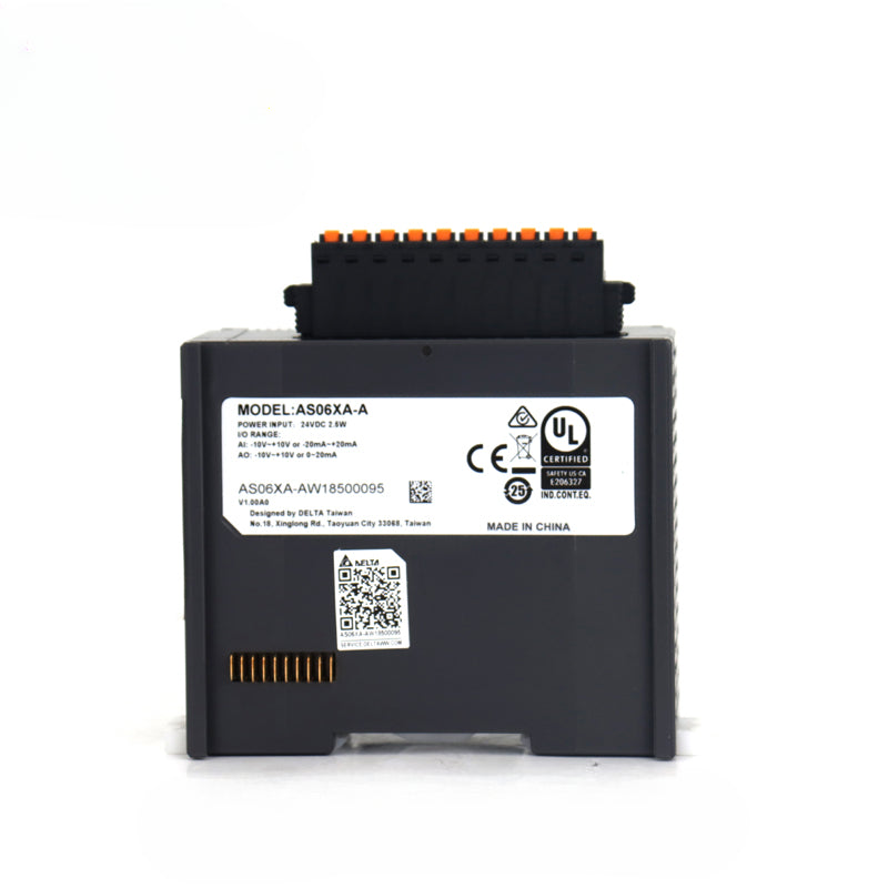 Delta PLC Module PLC AS06XA-A Analog Output Module AS04RTD-A Temperature Sensor AS04TC-A Weighing AS02LC-A-MU