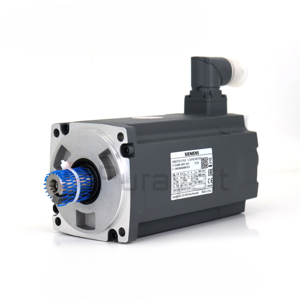 siemens-servo-motor-3phase-400v-1fl6044-1af61-2la1-750w-2-39nm-3000rpm-dia-19mm