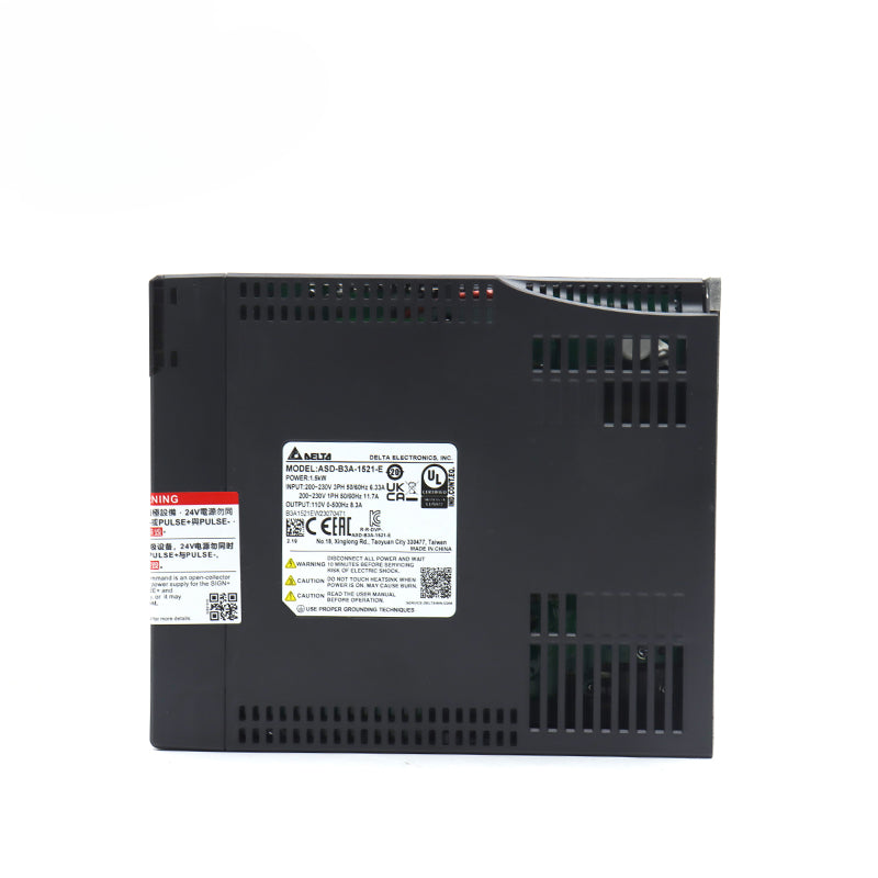 Delta B3 Series 1.5KW ASD-B3A-1521-E ECM-B3M-EA1315SS1 ECM-B3M-EA1315RS1 7.16NM 2000RPM with 3M Cable