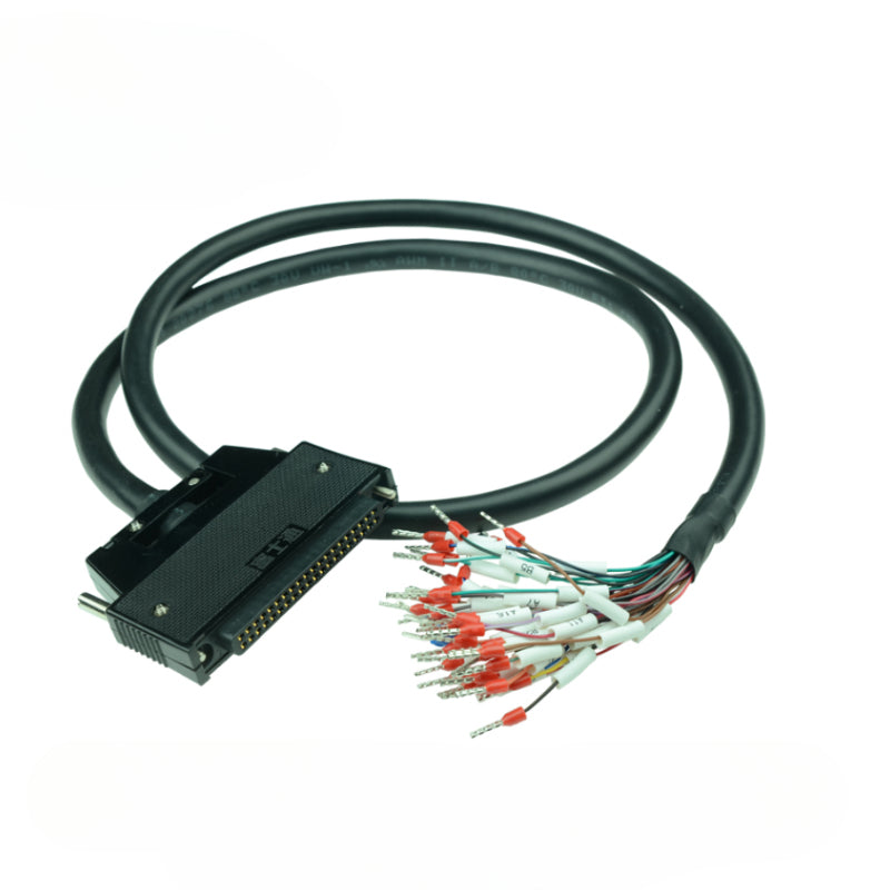 wavetopsign-plc-i-o-cable-control-cable-fcn40p-a6con1-wiring-40p-c500-ce401-for-mitsubishi-q-l-series-terminal-board-fuji