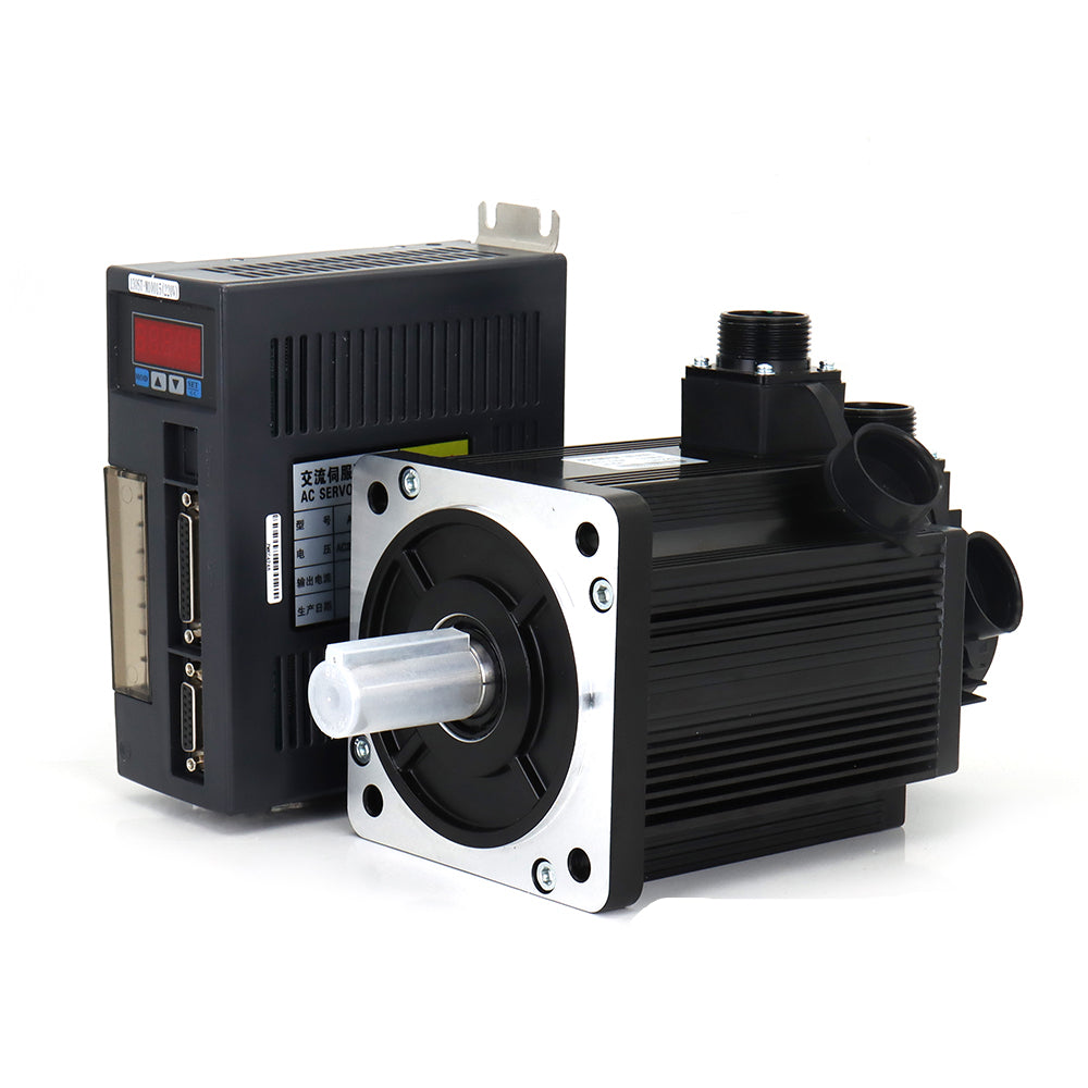 BODING Incremental Servo Motor kits 130ST-M10015 AASD 30A 1.5KW 220V 10NM 1500RPM Dia.22mm with 3m cable