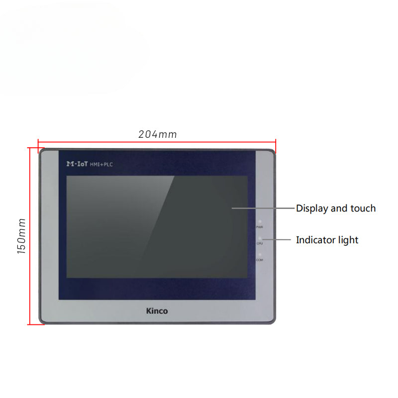 Kinco MK integrated M-IoT HMI and PLC series 7inch MK070E-33DT DC24V